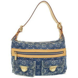 Louis Vuitton Monogram Denim Baggy Shoulder Bag